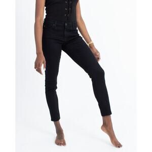 Adriano Goldschmied Women's Black The Legging Super Skinny Ankle Jeans Size 30